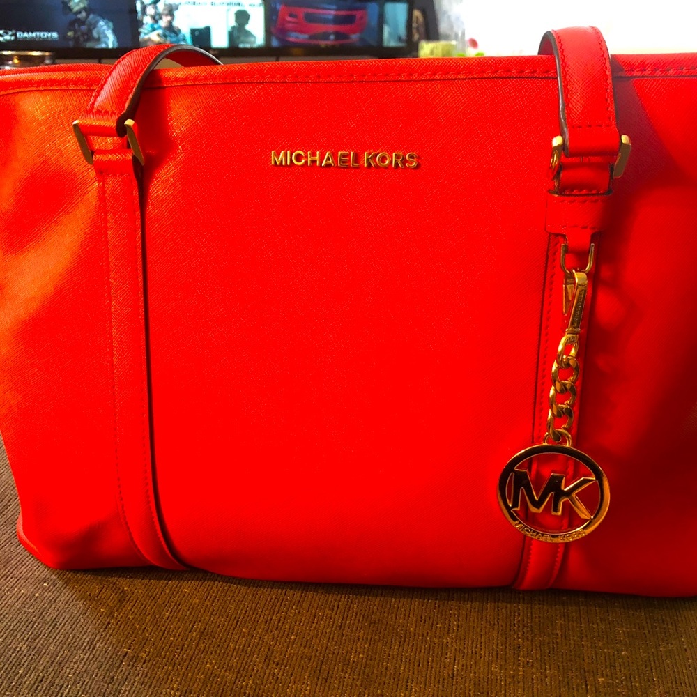 Michael Kors Red Handbag